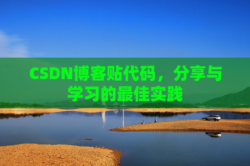 CSDN博客贴代码，分享与学习的最佳实践